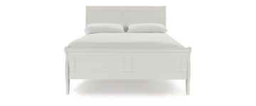 Chantilly White Wooden 6ft Super King Bedframe