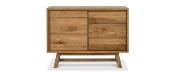 Camden Rustic Oak Narrow Sideboard