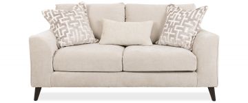 Bronte Villa Linen Fabric 2 Seater Sofa