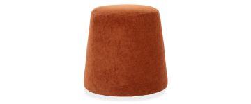 Otto Tex Fabric Terracotta Ottoman