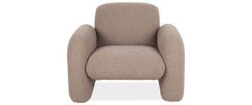 Bertie Mink Boucle Armchair