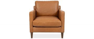 Gemma Charme Cigar Leather Armchair