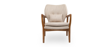 Copenhagen Beige Fabric Chair