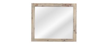 Indiana Acacia Wooden Framed Mirror