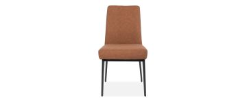 Ezra Tan Faux Leather Dining Chair