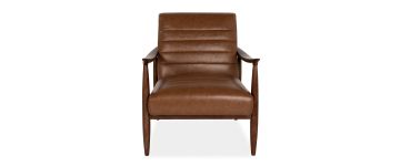 Paxton Tan Leather Armchair