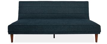 Bradley Navy Fabric 3 Seater Sofa Bed