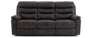 Montgomery Fabric 3 Seater Power Recliner Sofa