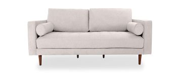 Cooper Cream Fabric 2 Seater Sofa
