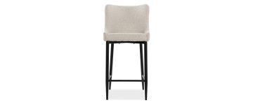 Jasper Cream Boucle Barstool