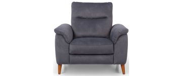 Dexter Shadow Grey Power Recliner Armchair