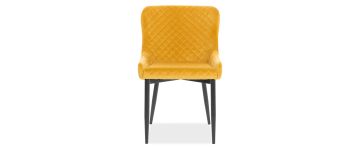 Jasper Gold Velvet Dining Chair