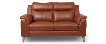 Pierro Oslo Saddle Leather 2 Seater Sofa