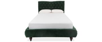 Sara Green Fabric 4'6 Double Bedframe