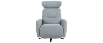 Alexio Mint Fabric Electric Recliner Armchair