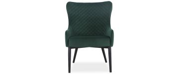 Jasper Deep Green Velvet Lounge Chair