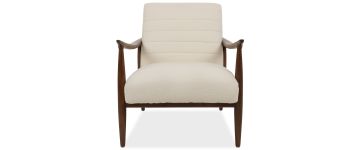 Paxton Ivory Fabric Chair