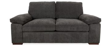 Sebastian Charcoal Fabric 2 Seater Sofa bed 