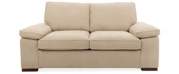 Sebastian Beige Fabric 2 Seater Sofa Bed