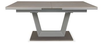 Argento Ceramic Grey Large Rectangle Extending Dining Table 