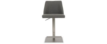 Argento Steel Grey Swivel Barstool