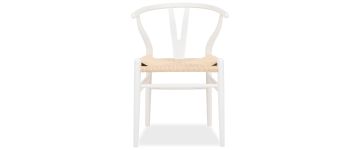 Albany White Wooden Dining Chair 