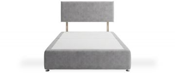 Niamh Grey 4ft Divan and Headboard