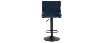 Jasper Blue Velvet Gaslift Barstools