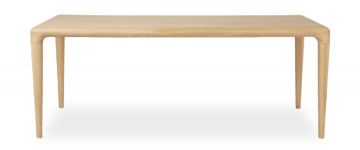 Alder Natural Oak Wooden Dining Table 2M