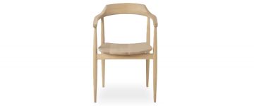 Alder Natural Oak Wooden Dining Chair