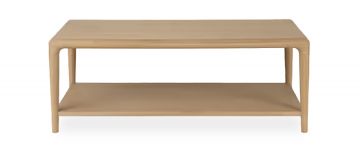 Alder Natural Oak Wooden Coffee Table
