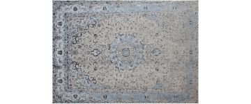 Empress Blue Jacquard Large Rug - 170x240cm