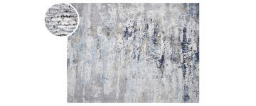 Firenze Blue Jacquard Extra Large Rug - 200cm x 300cm