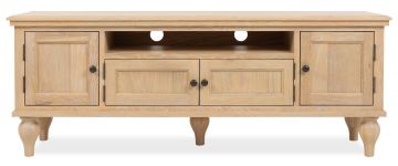 Heritage Natural Oak Wooden Large TV Unit