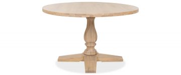Heritage White Oak 1.3m Round Dining Table 