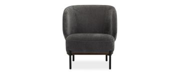 Bodhi Coal Fabric Accent Armchair