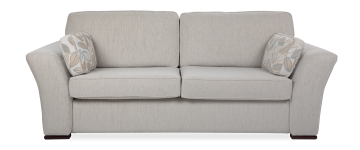 Beaufort Fabric 4 Seater Sofa in Vienna Plain Sandstone