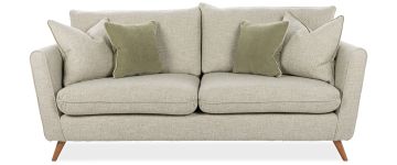 Moorfield 4 Seater Sofa in Youkon Sage Fabric