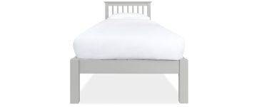 Amelia Grey Wooden 3ft Single Bedframe