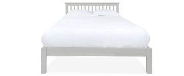 Amelia Grey Wooden 4ft 6 Double Bedframe