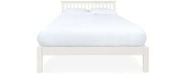Amelia White Wooden 4ft Small Double Bedframe