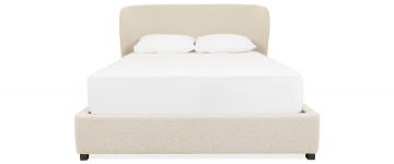 Teddy Cream Boucle Fabric 6ft Super King Bedframe