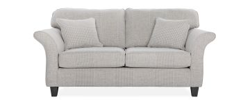 Veranna 3 Seater Fabric Sofa in Windsor Stripe Stone