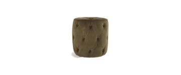 Sofia Green Velvet Footstool