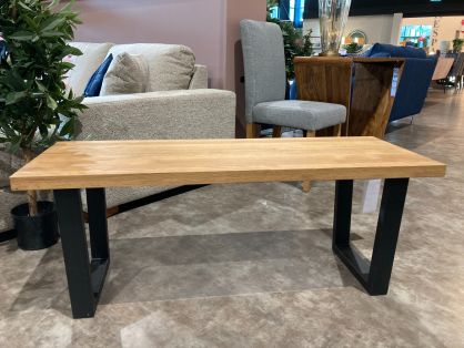 Calia Oak Small Bench