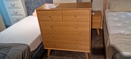 Darwin Soap Oak Tallboy - Sold as seen
