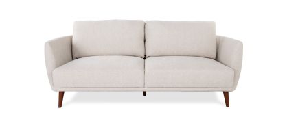 Avery Cream Fabric 3 Seater Sofa