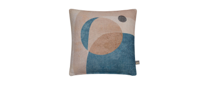 Mid Century Blue Cushion - 45cm x 45cm