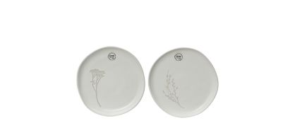 Wildflower Irregular Round Side Plate - 20cm