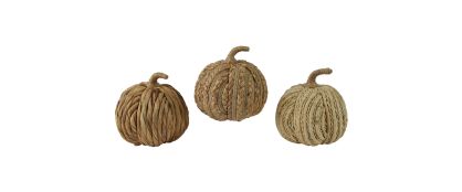 Jute Pumpkin Small - Assorted